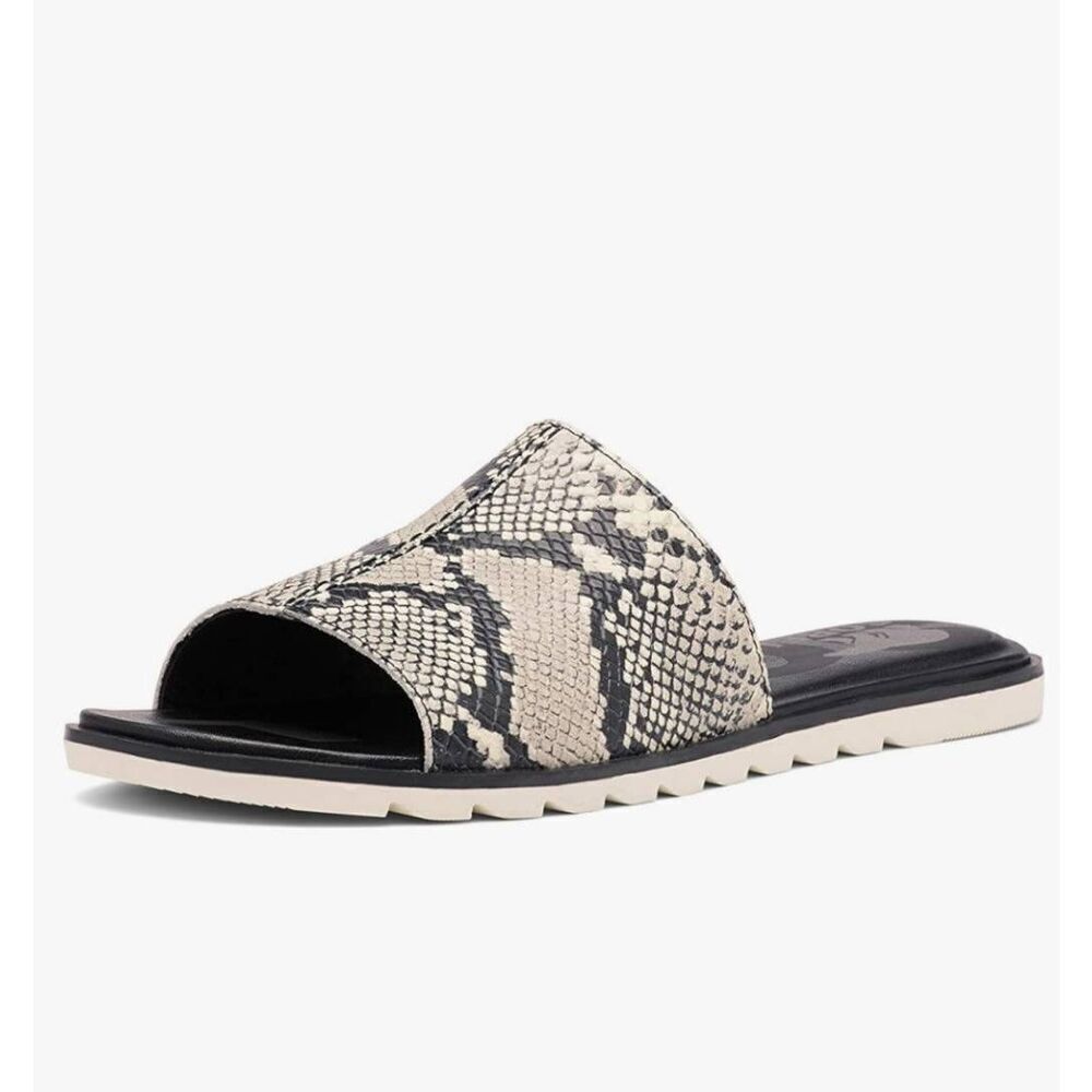 Sorel Ella II Reptile Print Slide‎ Size 6